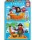 Puzzle 2*20 Pcs Piratas 17149