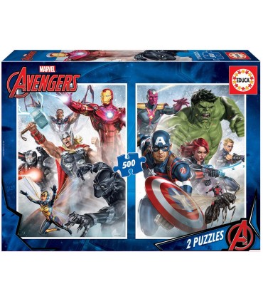 Puzzle 2 x 500 Pcs Avengers Ref: 17994