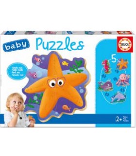 Baby Puzzle Animales Del Mar 18058