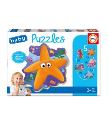 Baby Puzzle Animales Del Mar 18058