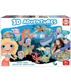 Puzzle 3D Adventuras Sirenas 18230