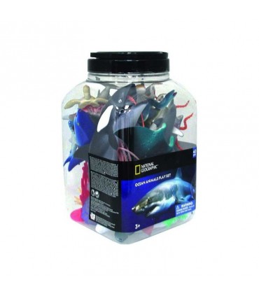 Bote 40 Pcs Animales Oceano NCD03002