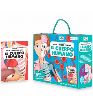 Cuerpo Humano Puzle 200Pcs Ref: 299507