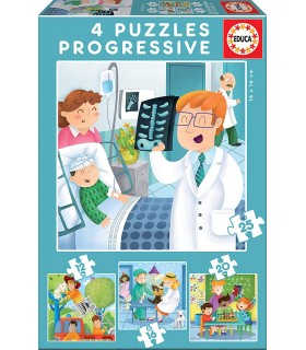 4 Puzzle Progresivo De Mayor Qui. 17146