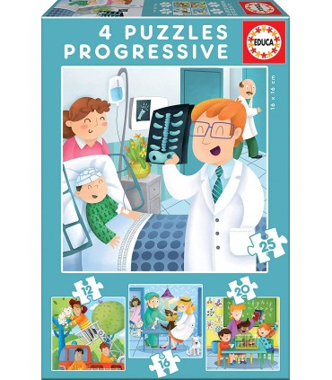 4 Puzzle Progresivo De Mayor Qui. 17146