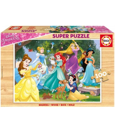 Puzzle 100 Pcs Madera Princesa Ref:17628