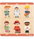 Puzzle Profesiones Educativo Ref: 54009