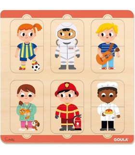 Puzzle Profesiones Educativo Ref: 54009