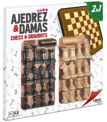Tablero Ajedrez C/Fichas Ref: 094