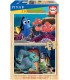 Puzzle 2 x 25 Pcs Madera Ref: 18597