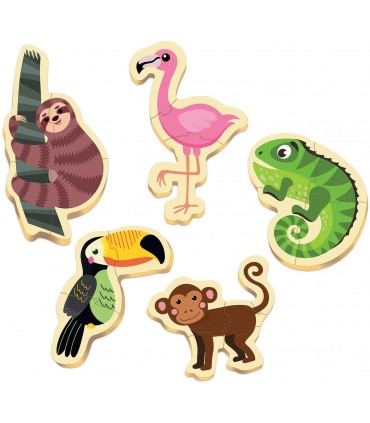 Baby Puzzles Animales Tropicales 18587