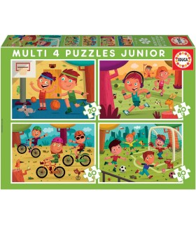 Multi 4 Puzzles Junior 18602