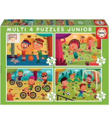 Multi 4 Puzzles Junior 18602