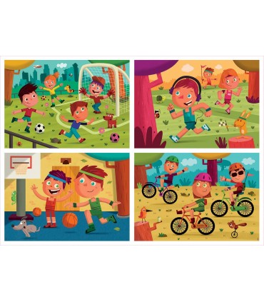 Multi 4 Puzzles Junior 18602