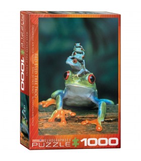 Puzzle 1000 Pcs Red-Eyed Tree Frog