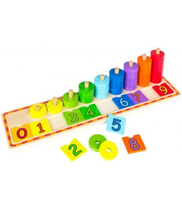 Juego Educativo Madera Num,Fichas 43633