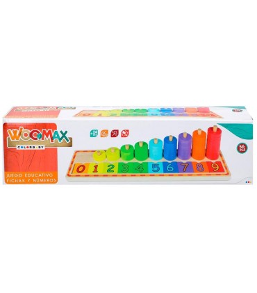 Juego Educativo Madera Num,Fichas 43633