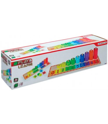 Juego Educativo Madera Num,Fichas 43633