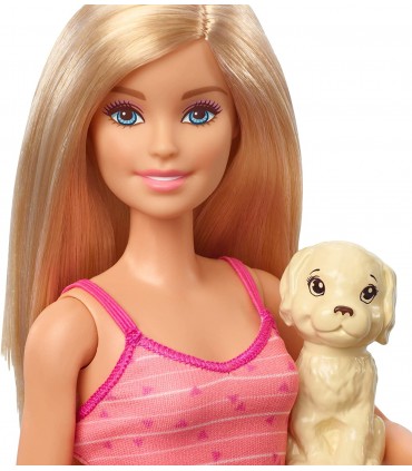 Barbie Con Mascotas Y Bañera Ref: GDJ37