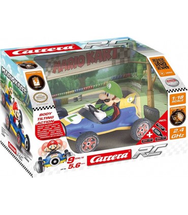 Coche R/C Mario Kart Luigi 370181067