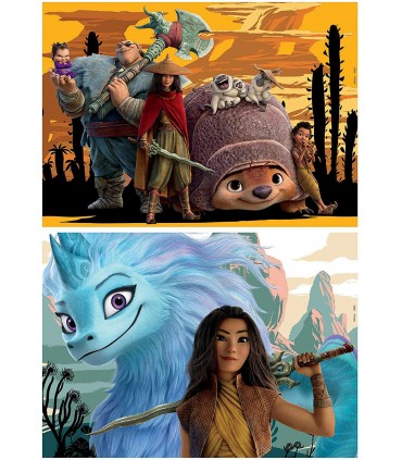 Puzzle 2 x 48 Raya Dragon Ref: 18882