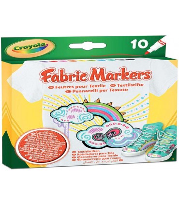 Caja 10 Rotuladores Para Tela 58-8633