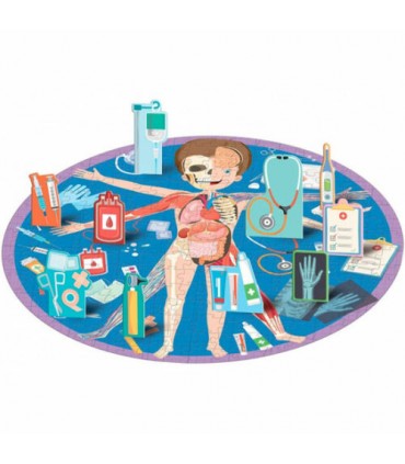 El Cuerpo Humano 200Pcs 3D 299781