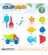 Set Playa Camion + Cubo 18Cm 49273