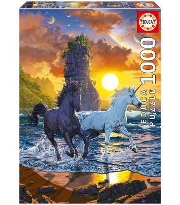 Puzzle 1000 Pcs Unicorns Beach Ref:19025