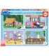 Multi 4 Puzzles Peppa Pig Ref: 18645
