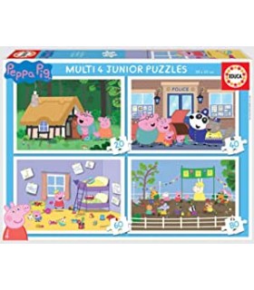 Multi 4 Puzzles Peppa Pig Ref: 18645