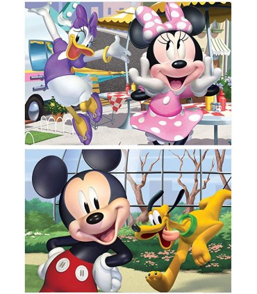 Puzzle Mickey 2*25 Pcs Ref: 18876