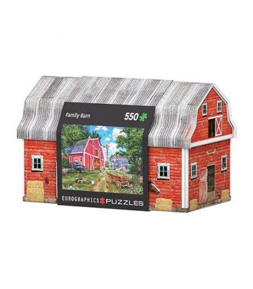 Caja Metalica 550Pcs Family Farm 8551-56