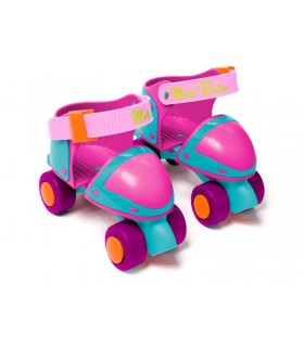 Patines 4 Ruedas Rosa Talla 25-32 21216
