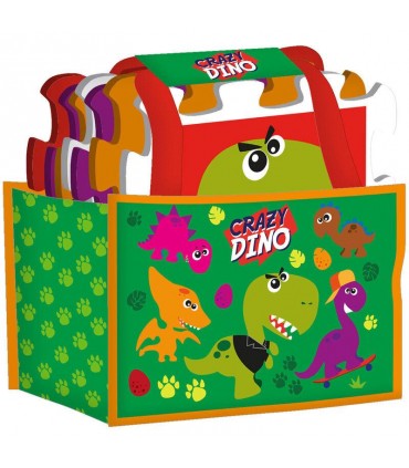 Puzzle Goma Crazy Dino 9Pcs KL11171
