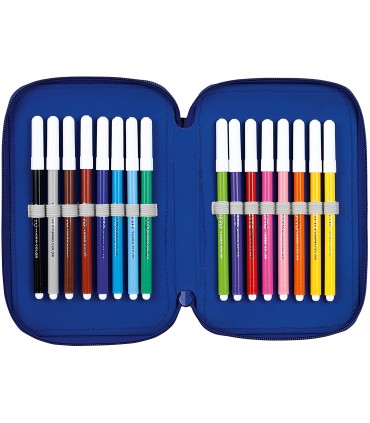 Plumier Doble 34Pcs Atco.De Madrid 41194