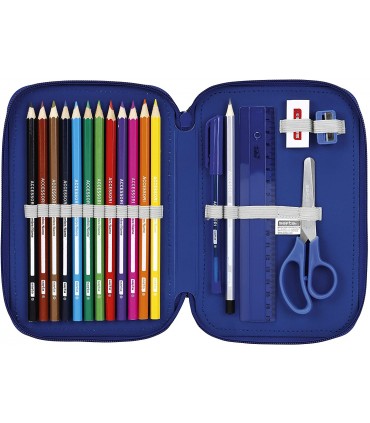 Plumier Doble 34Pcs Atco.De Madrid 41194