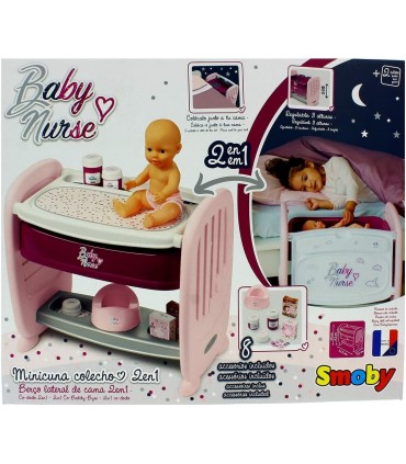Cuna Colecho 2 En 1 Smoby 220355