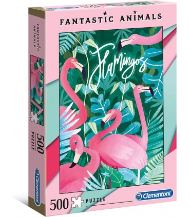 Puzzle 500 Pcs Flamingo 35067