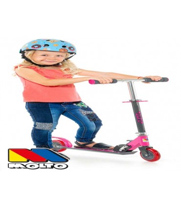 Patineta 2 Ruedas Rosa Ref: 21243