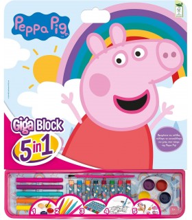 Giga Block Peppa Pig 5 En 1 Ref: 21883