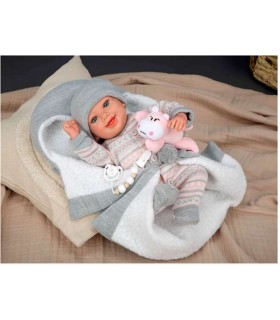 Muñeca Reborn Nadia Rosa 40Cm 98184