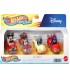 Pack 4 Mini Coches Surt. Disney HKD31
