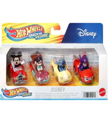 Pack 4 Mini Coches Surt. Disney HKD31