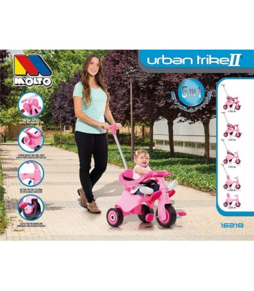 Triciclo Urban Rosa Ref: 16218