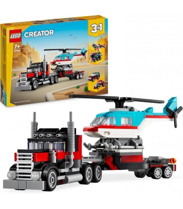 Camion Plataforma C/Helicoptero 31146