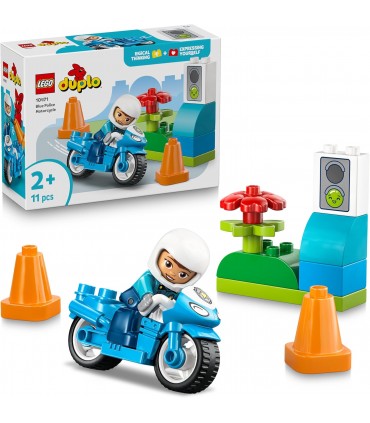 Moto Policia Azul Ref: 10471