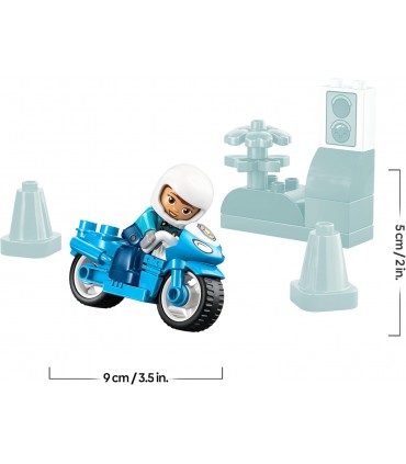 Moto Policia Azul Ref: 10471