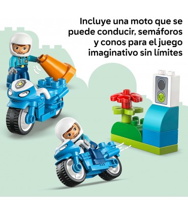 Moto Policia Azul Ref: 10471