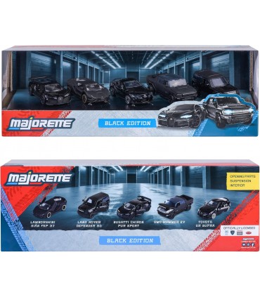 Caja 5 Coches Negros Giftpack 8502005000